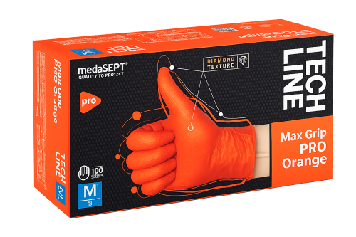 Rękawice nitrylowe MAX GRIP pomarańczowe M Medasept.png