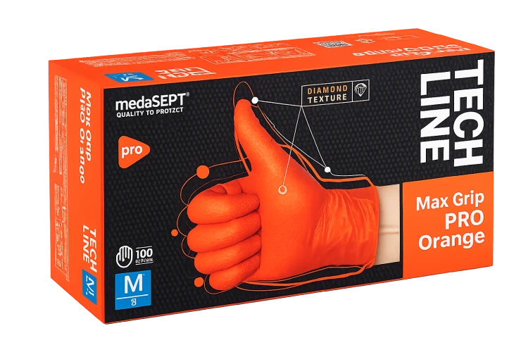 Rękawice nitrylowe MAX GRIP pomarańczowe M Medasept.png
