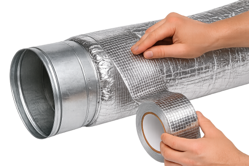 Taśma aluminiowa wzmacniana do kanałów wentylacyjnych.png